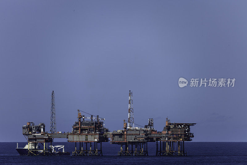 北海石油钻井平台