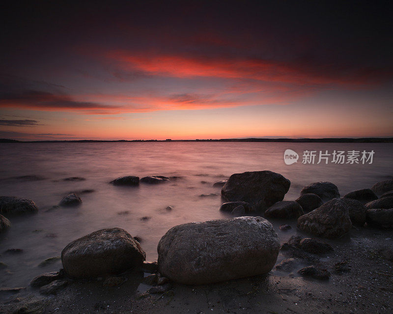 海景黄昏