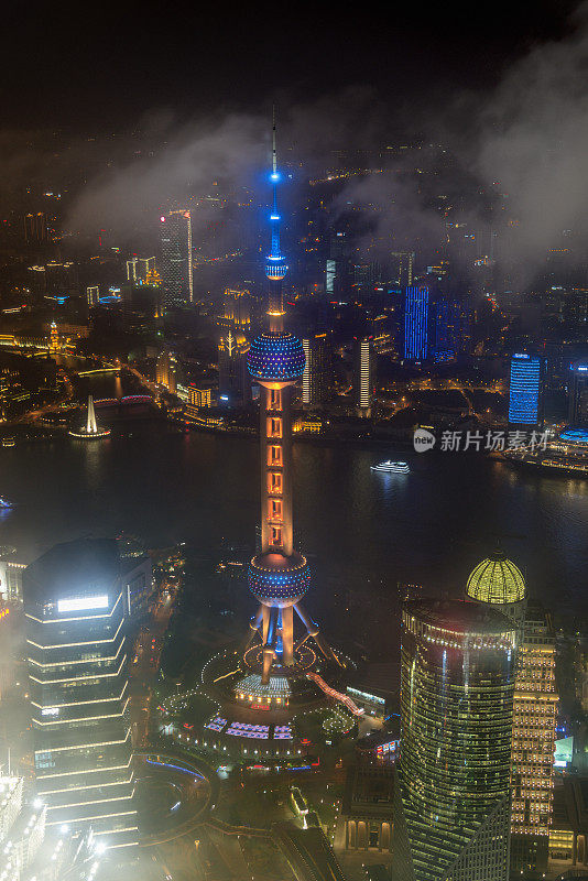 上海夜景全景图