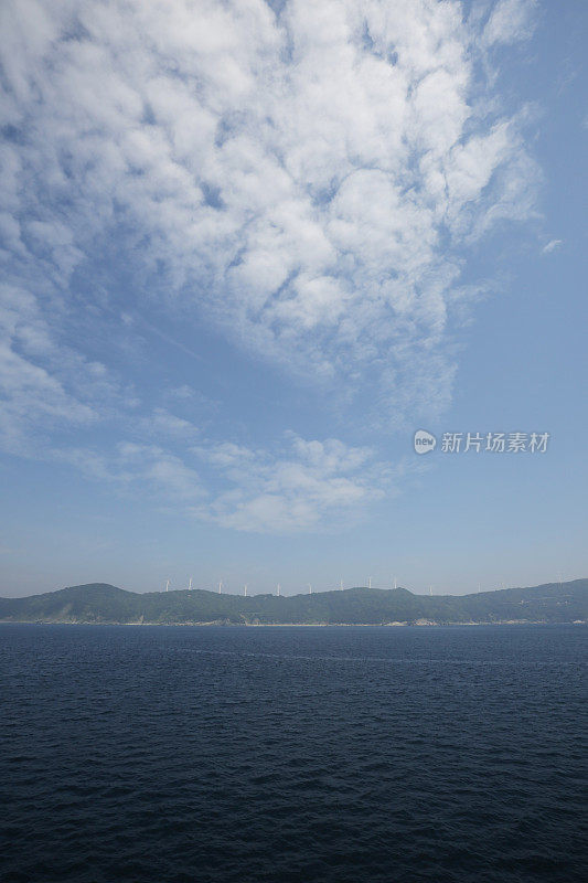 本戈海峡和爱媛县，西北四国，日本的春天