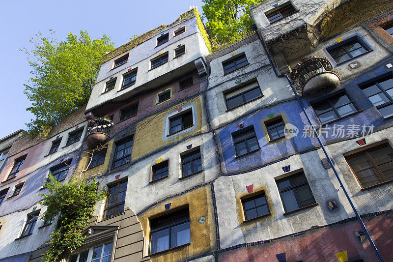 Hundertwasser房子