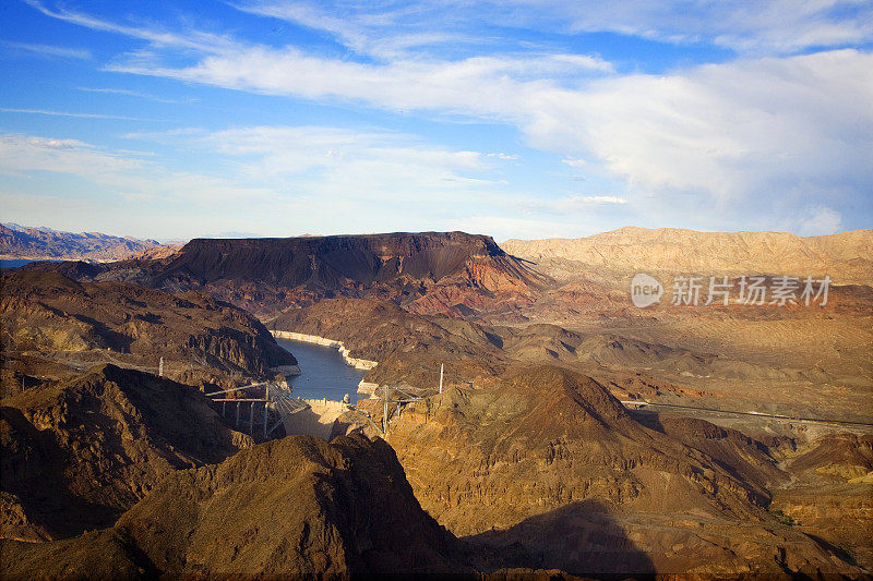 胡佛大坝和大峡谷