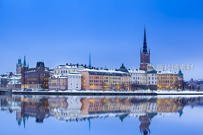 瑞典斯德哥尔摩的老城