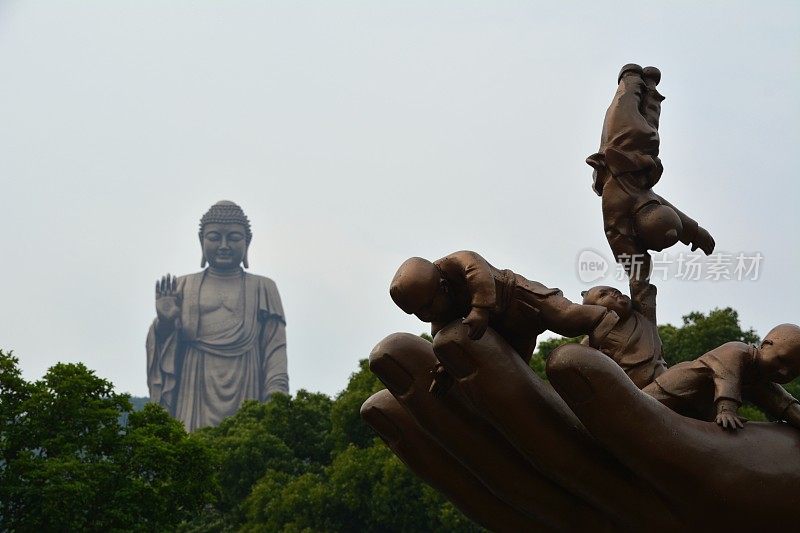 中国江苏省灵山大佛