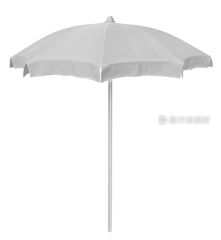 沙滩伞-白色
