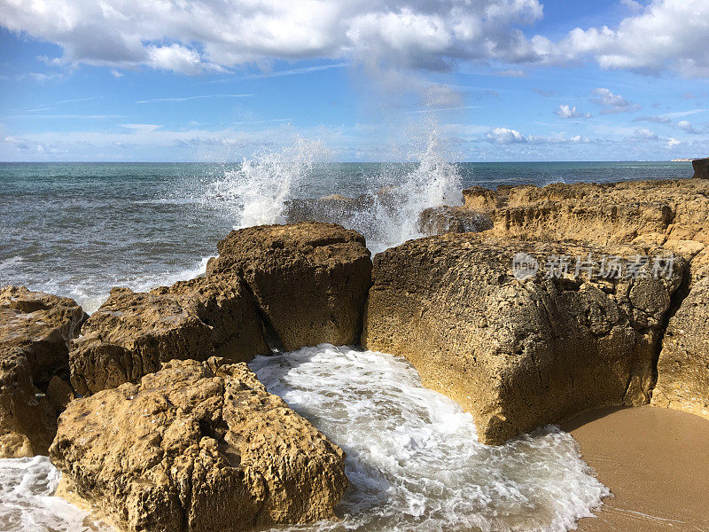 阿尔加维海岸线