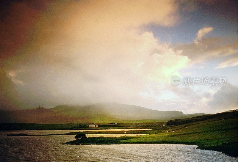 斯凯岛苏格兰高地，苏格兰海岸