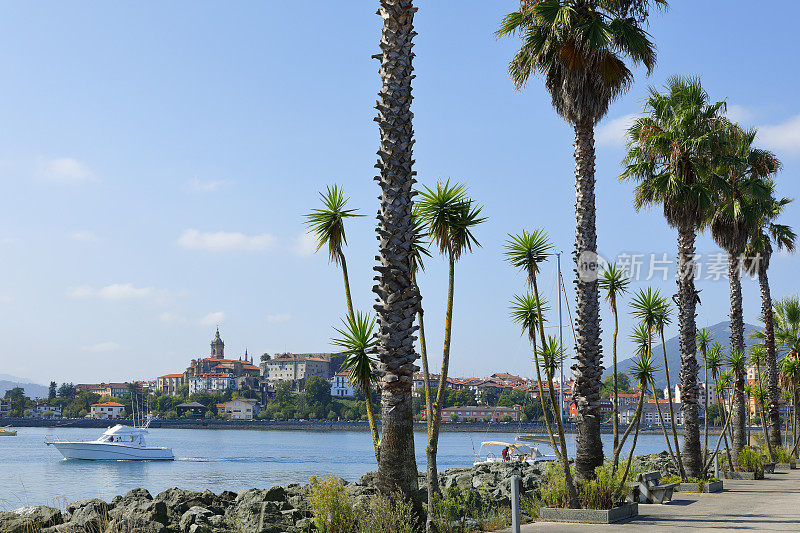 从Hendaye游艇港到Hondarribia