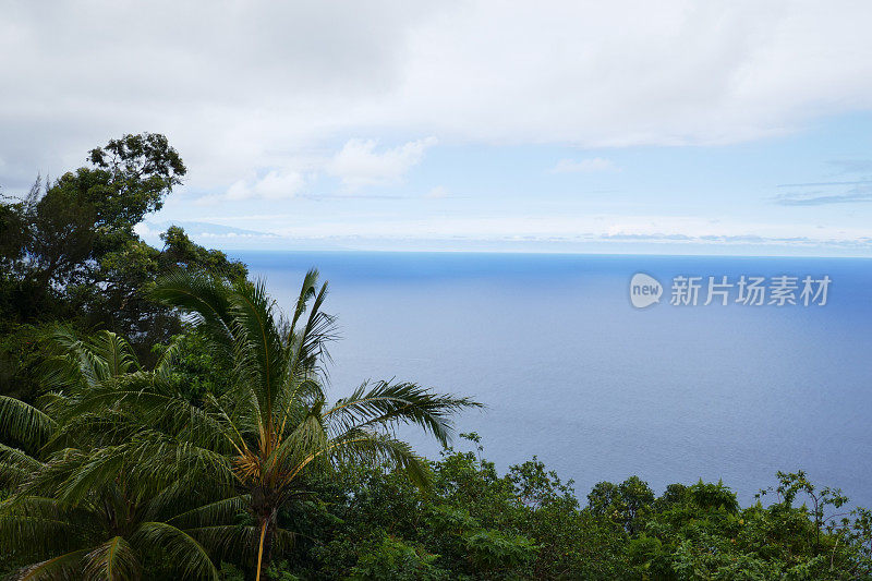 美国夏威夷的威皮奥山谷