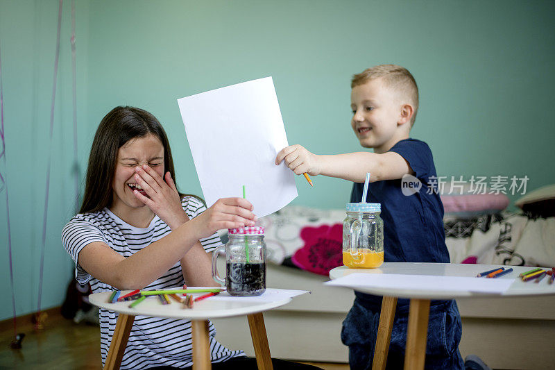 画一些我们可以给妈妈的画