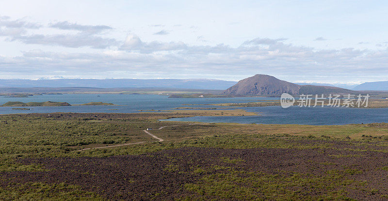 冰岛Myvatn湖地区