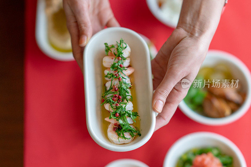 地中海开胃菜菜