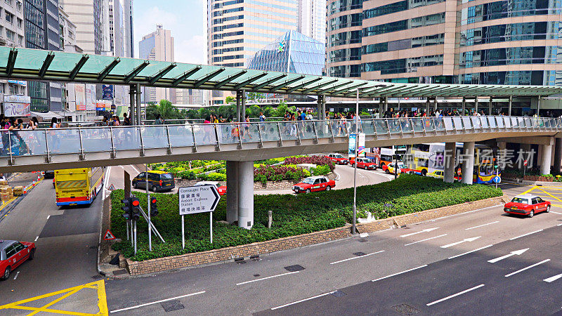 的城市。香港