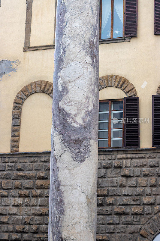 意大利托斯卡纳佛罗伦萨圣菲利斯广场1551-59年意大利战争马西亚诺战役纪念碑