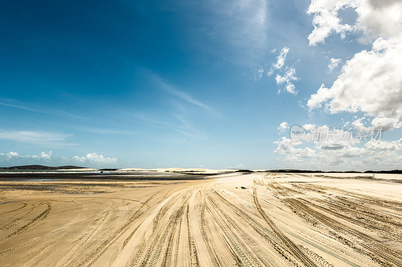 塞拉亚州杰里科卡拉的沙丘