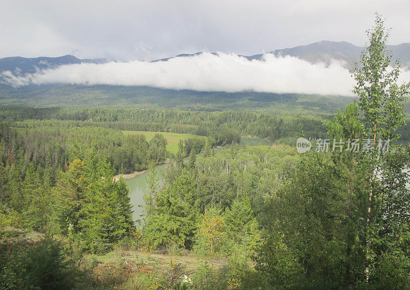 加拿大西部的风景