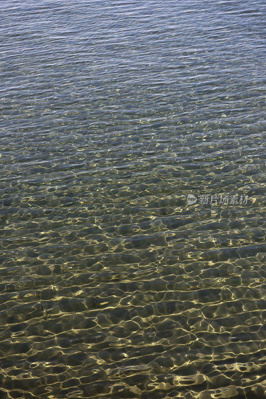 浅海的水面纹理背景