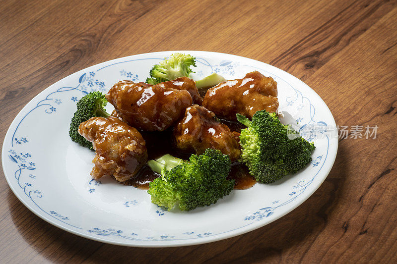 左宗棠鸡是中国菜