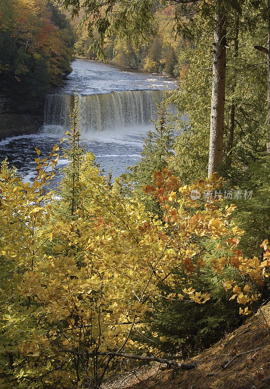 Tahquamenon下降,密歇根