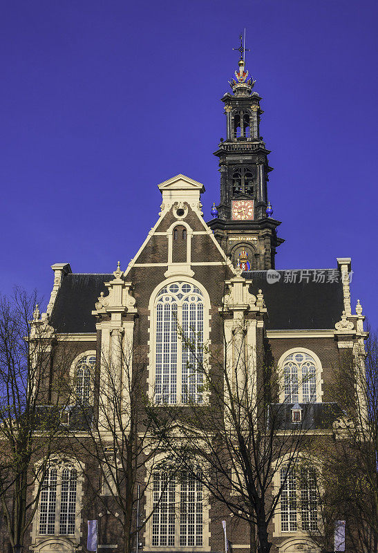 Westerkerk(西部)教堂和尖塔