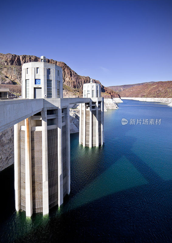 米德湖的水塔