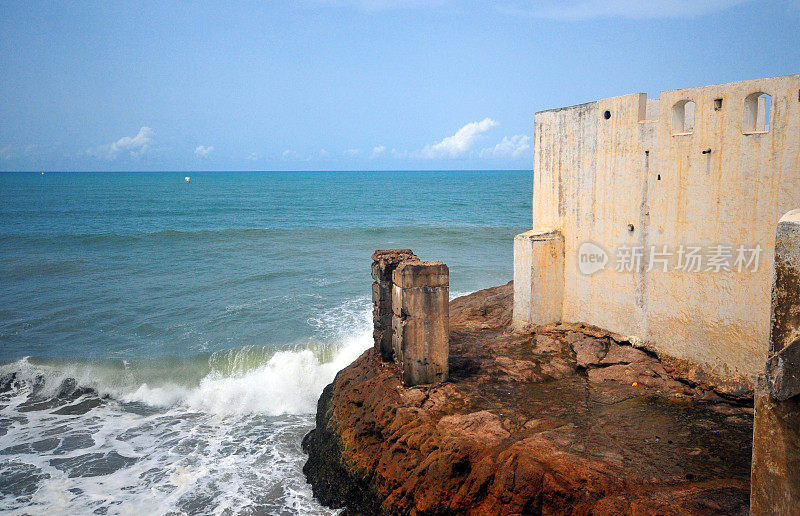 加纳，海岸角城堡-南堡垒和海门