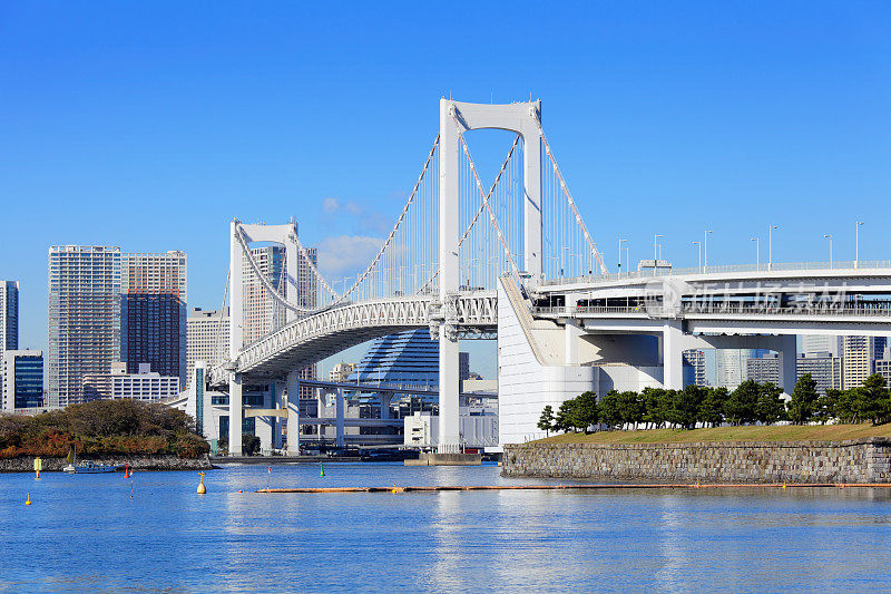 东京湾的彩虹桥