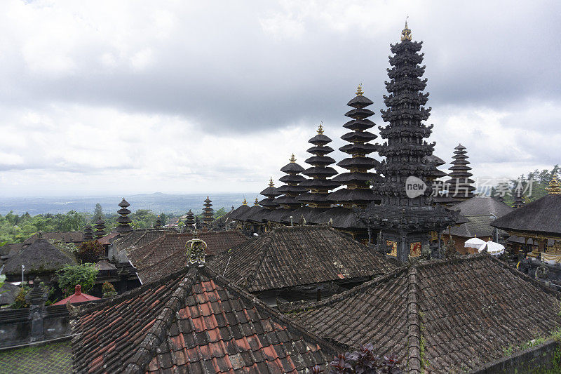 巴厘岛神庙在乌布假装寺庙
