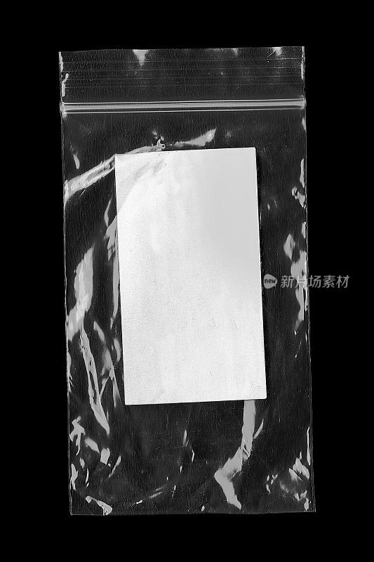 医药胶袋用封条夹白色空白标签不干胶