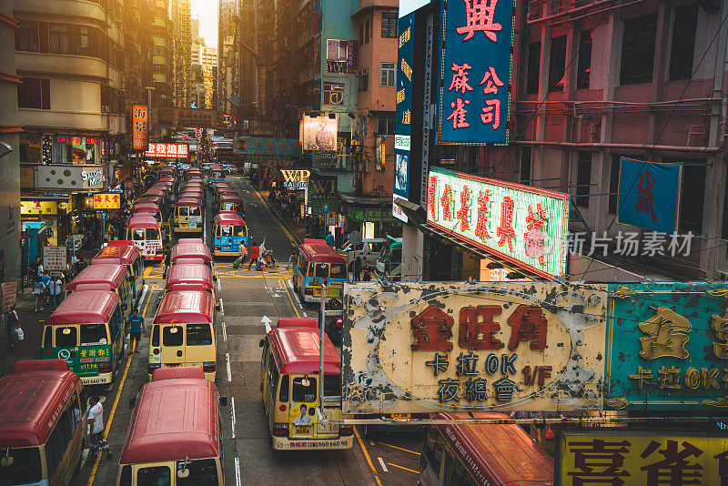 香港巴士街景