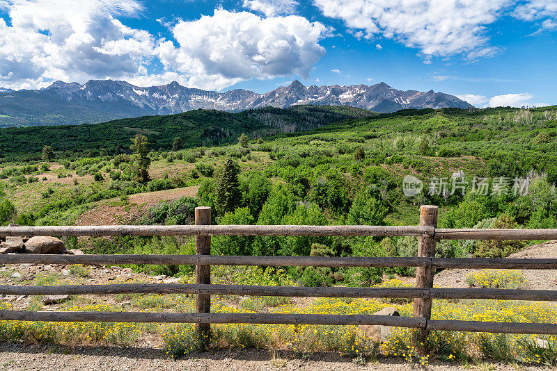 科罗拉多山风景