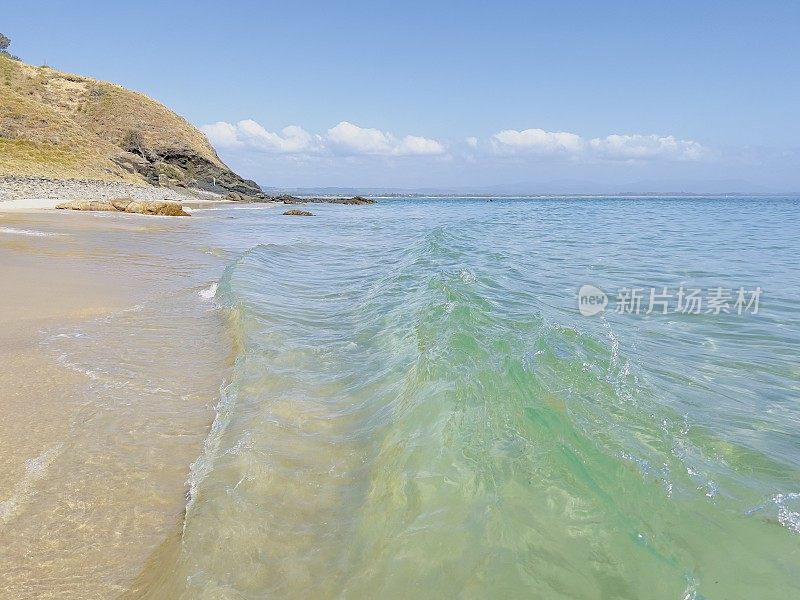 小沃特哥斯海滩海景