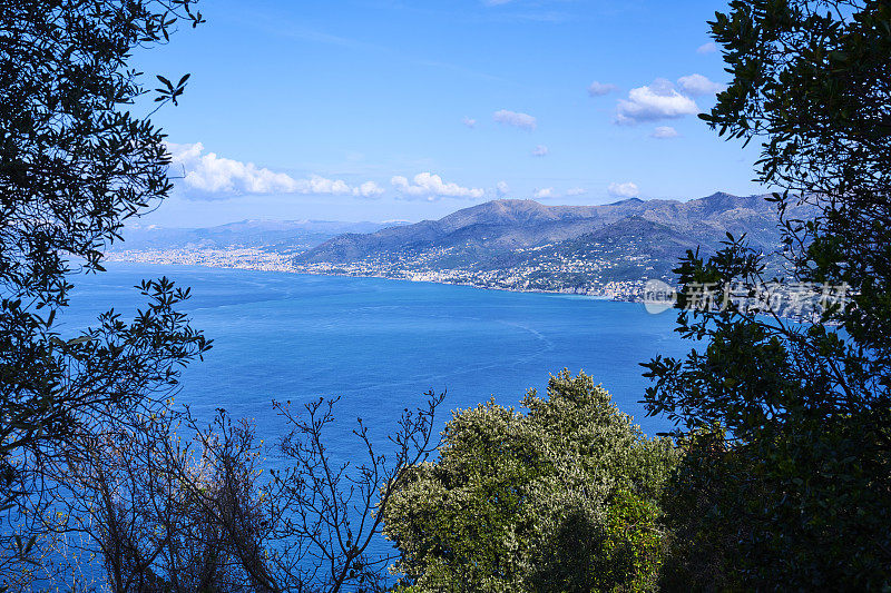 热那亚的海岸线