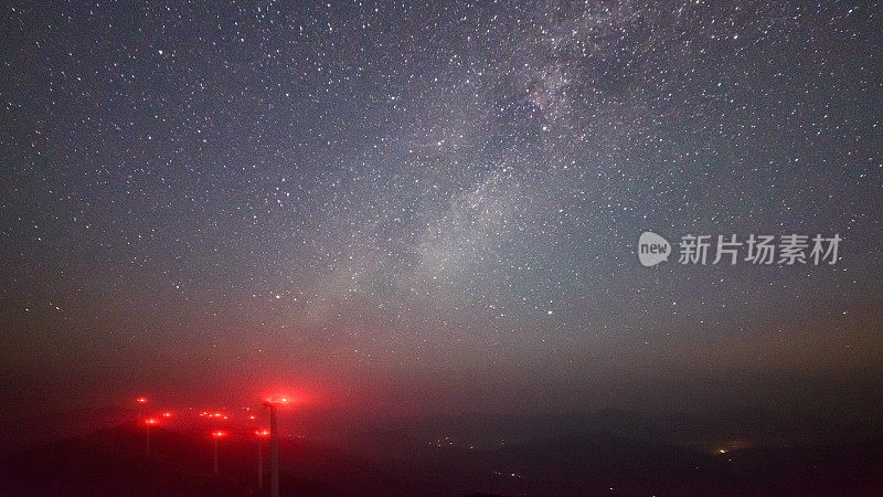 银河星空场景