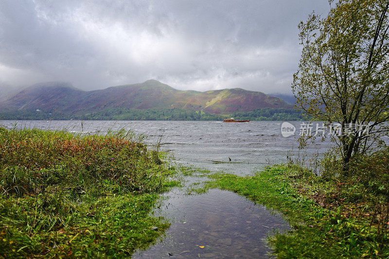 Derwentwater溪管道。