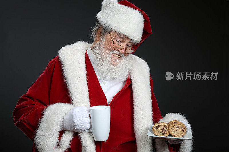圣诞老人和饼干