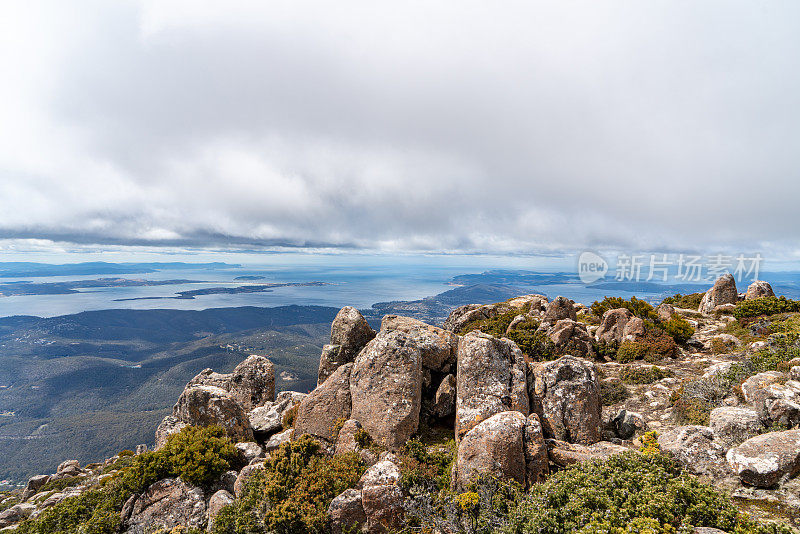 惠灵顿山顶，塔斯马尼亚，澳大利亚