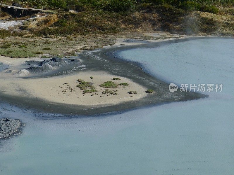 秋田的五光旗静kenkyuro火山现象