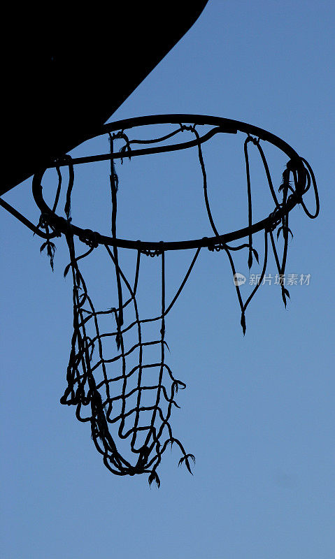 撕裂篮球网