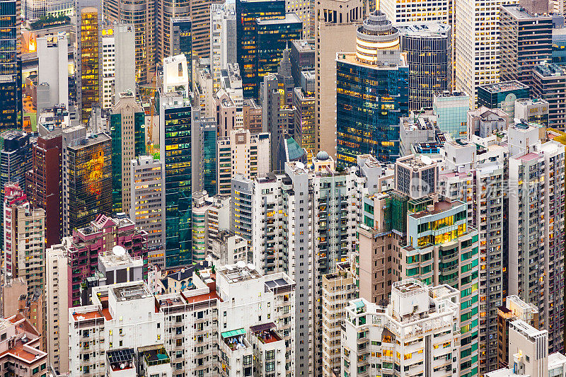 香港城市全景