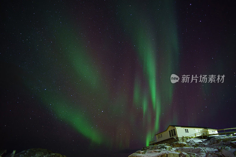 极光,格陵兰岛伊卢利萨特