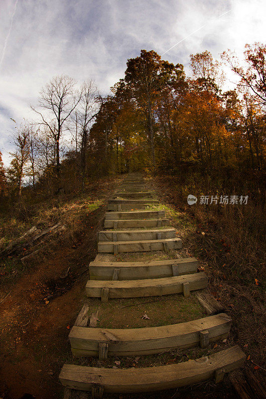 步骤在山