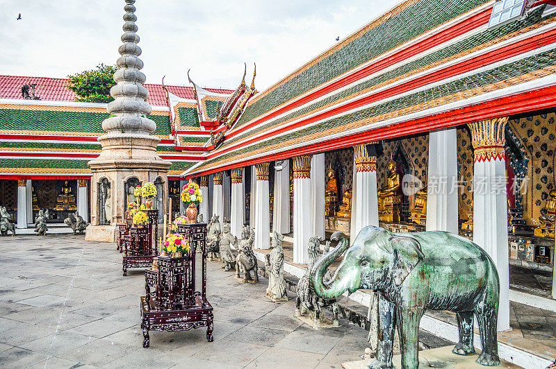 在泰国曼谷的阿龙寺