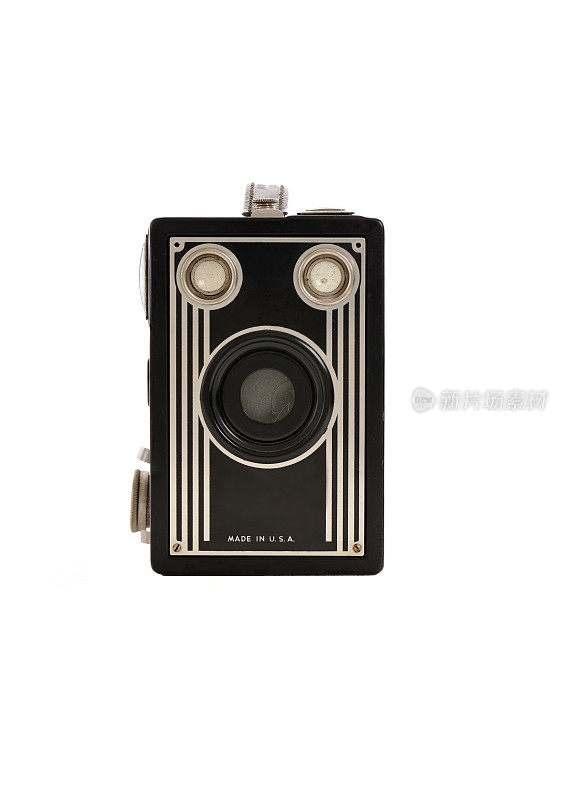 古董柯达布朗尼胶卷相机