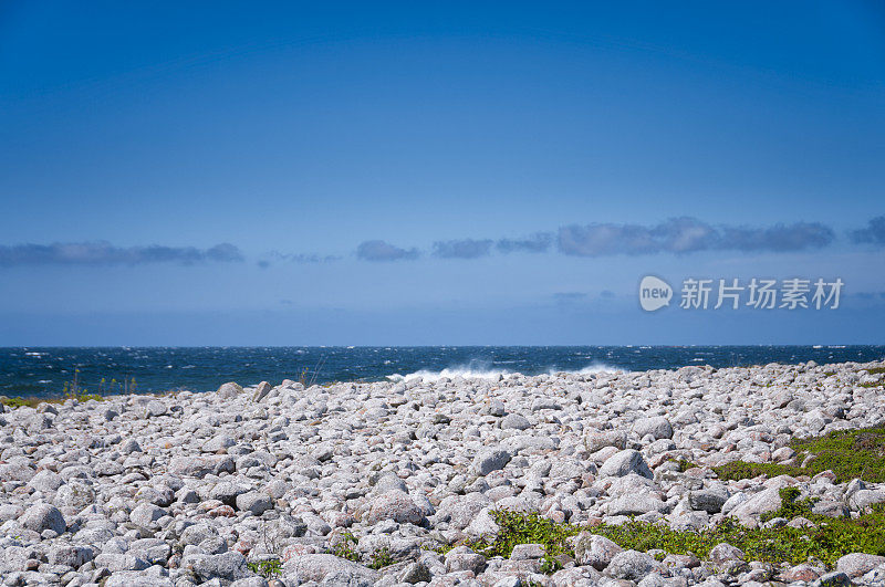 瑞典多风的西海岸