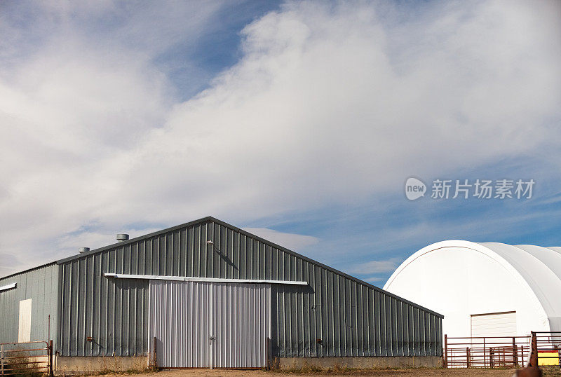 蒙大拿农场的附属建筑