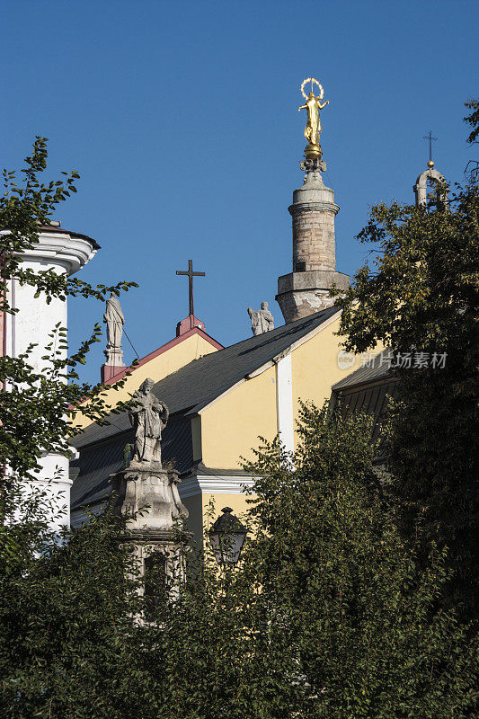 位于Kamyanets-Podilsky的圣彼得和保罗大教堂