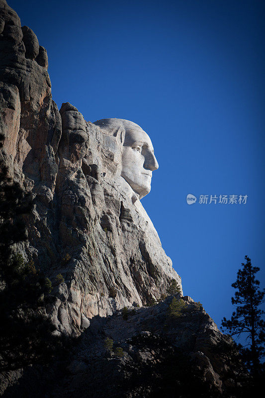 乔治·华盛顿在拉什莫尔山