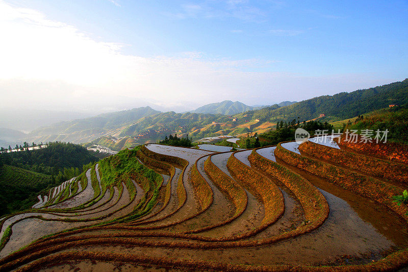 Dazhai梯田水资源