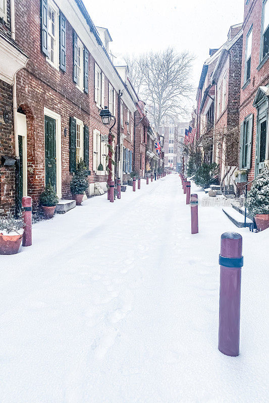 费城在雪